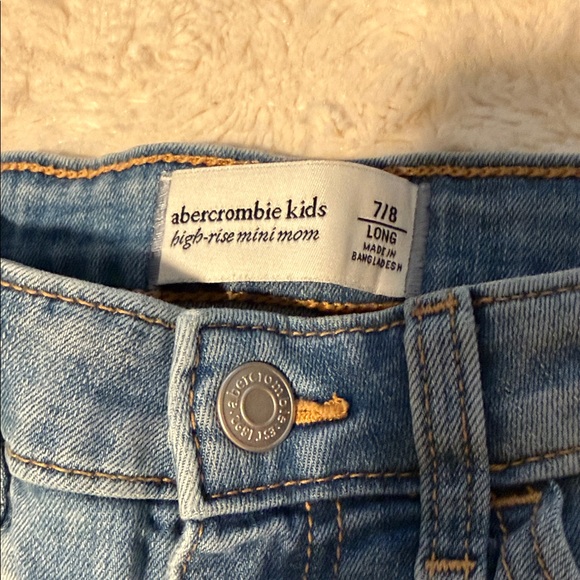 Abercrombie Kids Blue Jeans Set.           Girls Size 7/8 Long - Picture 7 of 11